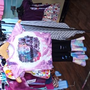 2T matching Marilyn Monroe ruffle set
